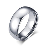 New Arrival Classic Real Tungsten Hand polished High Quality Men Rings - Men's Wedding Jewellery - The Jewellery Supermarket