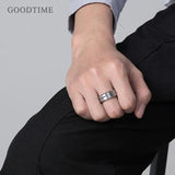 New Trendy Smooth Surface 8MM Tungsten Carbide Wedding Engagement Men's Rings Anniversary Jewelry Gift For Men - The Jewellery Supermarket