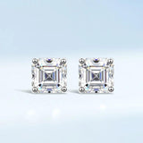 Luxury 1CT D Colour VVS1 Moissanite Diamonds Screw Earrings For Women and Men - S925 Sterling Silver Fine Jewellery