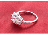 NEW ARRIVAL - Superb Designer Luxury Three stones AAA+ Quality CZ Diamonds High End Ring - The Jewellery Supermarket