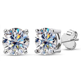 Astonishing 2ct D Color ♥︎ High Quality Moissanite Diamonds ♥︎ Stud Earrings For Women - Fine Jewellery