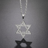 NEW Star of David Gold Color Exquisite Necklace for Men and Women