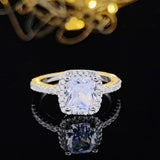 NEW ARRIVAL Original Design White Yellow Pink Colour AAA+ Quality CZ Diamonds Engagement Rings