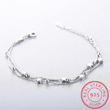 Charming New Fashion Double Layer Chain Star Bracelets & Bangles