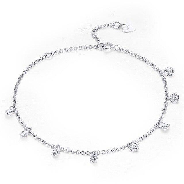 925 Sterling Silver Snowflake Bangles-Best Online Prices by Jewellery Supermarket - The Jewellery Supermarket