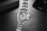 Top Luxury Brand 40MM Ceramic Bezel Sapphire Glass All steel Waterproof 100M Automatic Mechanical Watches for Men - The Jewellery Supermarket