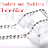Popular Stainless Steel Skull Cross Pendant Chain Necklace Men Jewellery - The Jewellery Supermarket