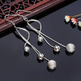 New silver colour Earrings - High Quality Fashion Elegant Women Classic Jewellery - Ideal Gifts - The Jewellery Supermarket