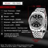 Top Brand Luxury 24 Jewel Automatic Mechanical Watches for Men - Sport Stainless Steel Waterproof Watches - The Jewellery Supermarket