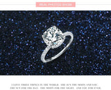 Luxury Classic 4CT 10 Hearts Arrows AAAA Simulated Diamonds Ring -  Engagement Wedding Rings - The Jewellery Supermarket