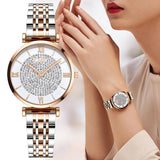 New Arrival Luxury Women Watches - Simple Elegant Watch Stainless Steel Metal Ladies Wristwatches