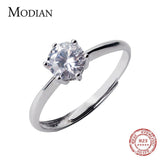 3 Different Size Dazzling AAAA Simulated Diamond Ring - 925 Sterling Silver Wedding Engagement Fine Jewellery - The Jewellery Supermarket