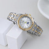 New Classic Hexagon Steel Band Watches For Women - Female Fashion Casual Quartz Ladies Wristwatches