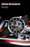 Famous Brand Sport Chronograph Fashion Stainless Steel Quartz Wristwatch - The Jewellery Supermarket