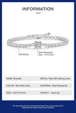 Radiant 1ct D Color VVS1 14K WGP Radiant Cut Square High Quality Moissanite Diamonds Bracelets - Luxury Jewellery - The Jewellery Supermarket