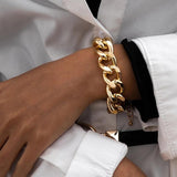 Boho Fashion Charm Bracelets For Women - New Vintage Geometric Chain Coin Pendant Gold Colour Jewellery - The Jewellery Supermarket