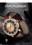 New Original Top Luxury Fashion Watches - Ladies Waterproof Leather Bracelet Quartz Women's Wristwatch - The Jewellery Supermarket