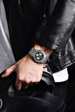 Luxury Top Brand Business Men's Quartz Watch - Sapphire Glass Stainless Steel 20Bar Waterproof Sports Watch for Men - The Jewellery Supermarket