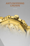 New Arrival Quartz Top Brand Luxury Elegant Chronograph Sport Original Women Men Watches - The Jewellery Supermarket