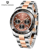 Top Brand Luxury Quartz Watches for Men - Stainless Steel Sapphire Glass Chronograph 10Bar Wristwatches - The Jewellery Supermarket