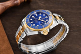 New 43MM Ceramic Bezel NH35 Movement Top Brand Sapphire Glass Automatic Mens Mechanical Wristwatches - The Jewellery Supermarket