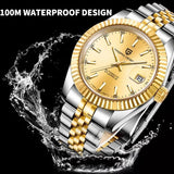 New V2 Version Top Brand NH35A Movement 21 Jewels Automatic Sapphire Glass Men's Luxury Business Mechanical Watches - The Jewellery Supermarket