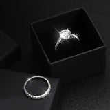 18K Gold Plated 3.5cttw VVS1 All Moissanite Diamonds Row Silver Wedding Engagement Fine Jewellery Rings Set - The Jewellery Supermarket