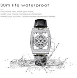 New Arrival Luxury Ladies Waterproof Leather Snowflake Rotating The Dial 360 Degrees Ladies Quartz Watches - The Jewellery Supermarket