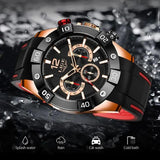 Famous Brand Sport Quartz Chronograph Military Style Luminous Date Mens Watches - Ideal Present