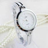 New Fashion Famous Brand Rose Gold Silver Colour Mesh Stainless Steel Dress  Casual Quartz Ladies Watch