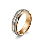 New Fashion Rosegold 6mm/8mm Tungsten Carbide Rings For Men and  Women Weddings Engagement Anniversary Jewellery