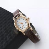 New Arrival Quartz Classic Fashion Simple Retro Real Leather Women's Watches - Ideal Gifts for All Year Round