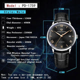 New Luxury Brand Mechanical Automatic Sapphire Glass Stainless Steel 10Bar Waterproof Watches For Men - The Jewellery Supermarket