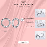 Attractive 925 Sterling Silver Stud Earrings - Best Online Prices by Jewellery Supermarket - The Jewellery Supermarket