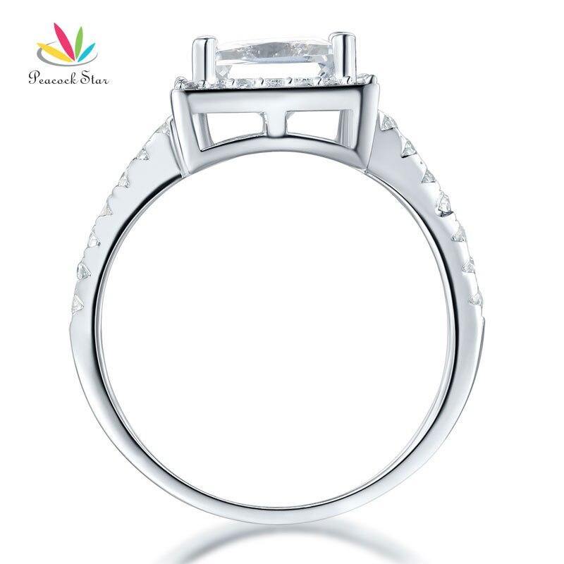Awesome 1.5 Ct Princess Cut Silver Wedding Anniversary Engagement Fine Jewellery Ring - The Jewellery Supermarket