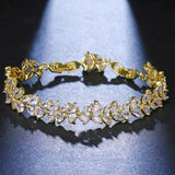 Classic Elegant Charm AAA+ Cubic Zirconia Diamonds Chain Bracelets - The Jewellery Supermarket
