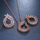 Dazzling AAA CZ Stone Jewellery Sets Pendant Earrings - Best Online Prices by Jewellery Supermarket - The Jewellery Supermarket