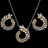 Dazzling AAA CZ Stone Jewellery Sets Pendant Earrings - Best Online Prices by Jewellery Supermarket - The Jewellery Supermarket