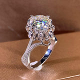 Gorgeous Brilliant AAA+ Cubic Zirconia Diamonds Elegant Ring