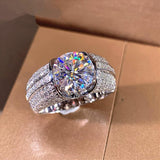 Gorgeous  Fashion AAA+ Cubic Zirconia Diamonds Luxury Ring