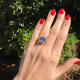 Gorgeous Square AAA Cubic Zirconia Crystal Elegant High Quality Statement Ring - The Jewellery Supermarket