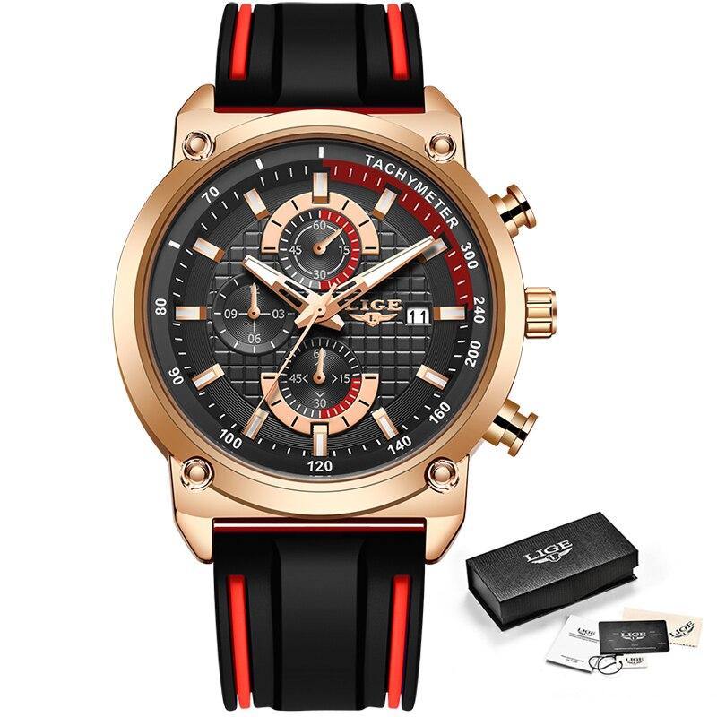 Great Gift Ideas for Men - New Arrival Top Brand Luxury Sport Quartz Fashion Watch with Chronograph - The Jewellery Supermarket