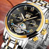 Great Gift Ideas for Men - Top Luxury Brand Business Waterproof Full Steel Military Watch