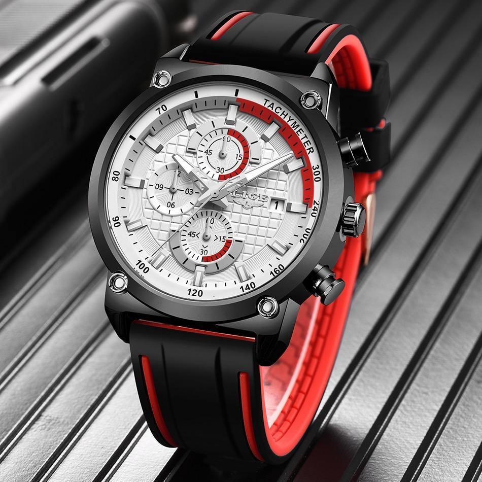 Great Gifts for Men - Top Brand Sports Waterproof Luxury Watches With Chronograph - The Jewellery Supermarket