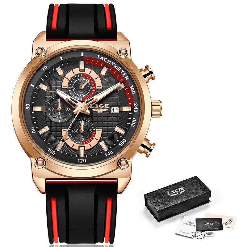 Great Gifts for Men - Top Brand Sports Waterproof Luxury Watches With Chronograph - The Jewellery Supermarket