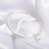 Lovely 925 Solid Silver Chain Charm Bracelet - Best Online Prices - The Jewellery Supermarket