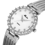 MISS FOX Luxury Brand Big Simulated Lab Diamond Ladies Wrist Watches - The Jewellery Supermarket