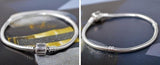 Pretty 925 Sterling Silver Original Charm Bracelet - Best Online Prices - The Jewellery Supermarket