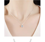 Pretty AAA Zirconia Necklace Pendant - Best Online Prices - The Jewellery Supermarket