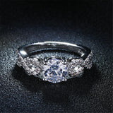 Quality AAA Cubic Zirconia Diamonds Ring - Best Online Prices - The Jewellery Supermarket